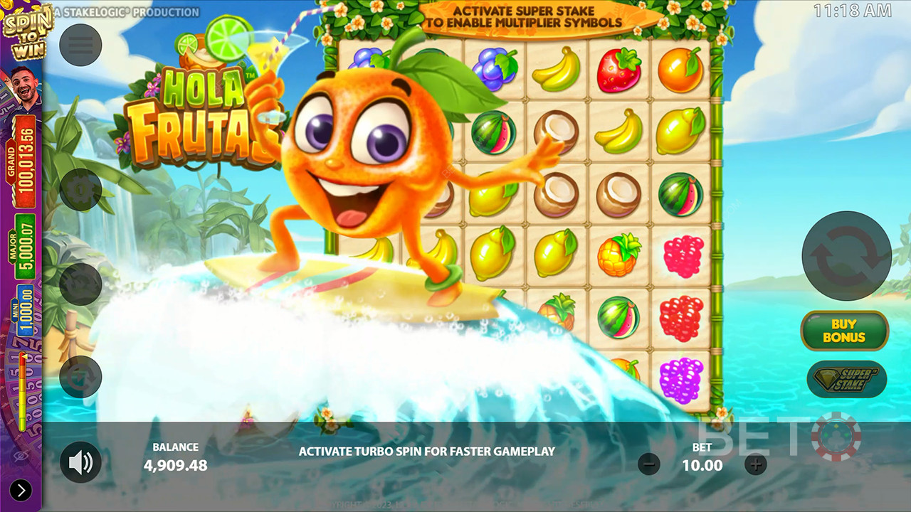 Hola Frutas felülvizsgálata BETO Slots által