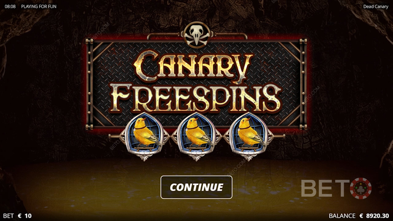 A Canary Free Spins a kaszinójáték legerősebb funkciója.