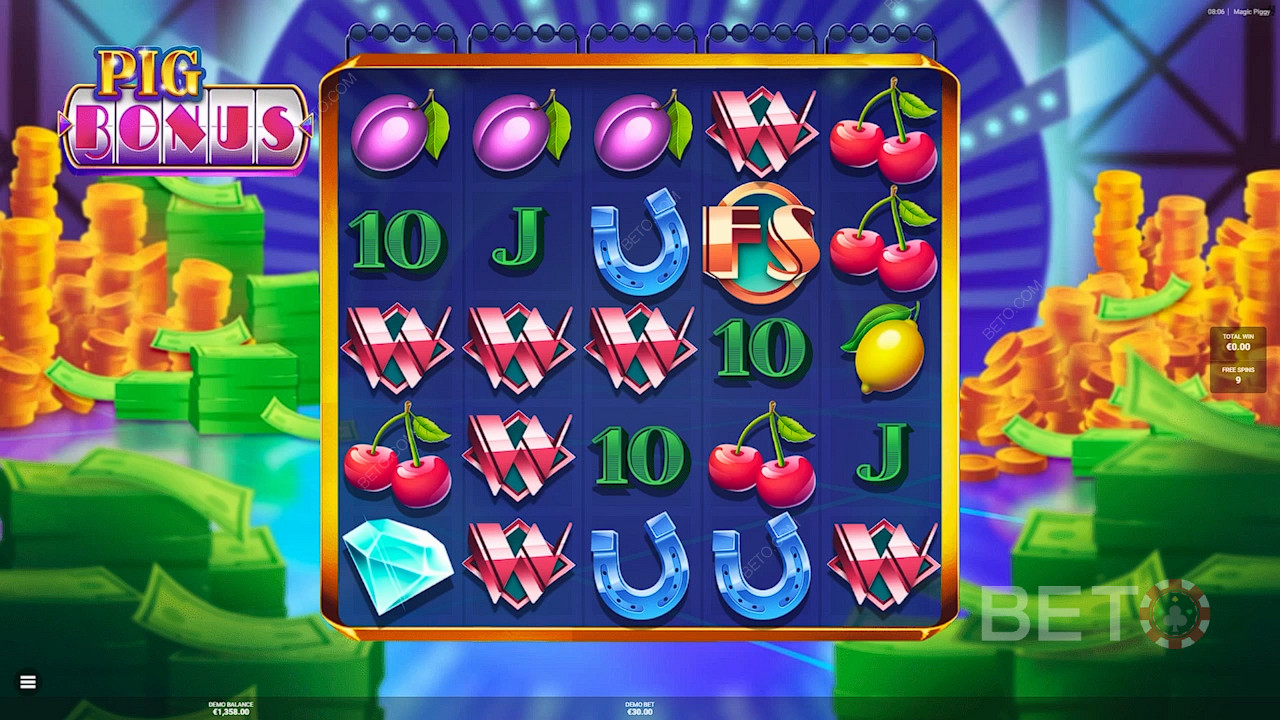 Nyerj 7,500-szoros tétet a Magic Piggy online nyerőgépen!