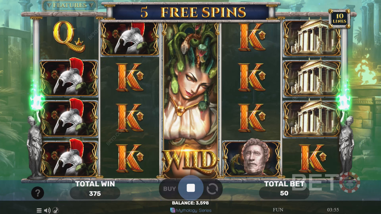 Story of Medusa II felülvizsgálata a BETO Slots által