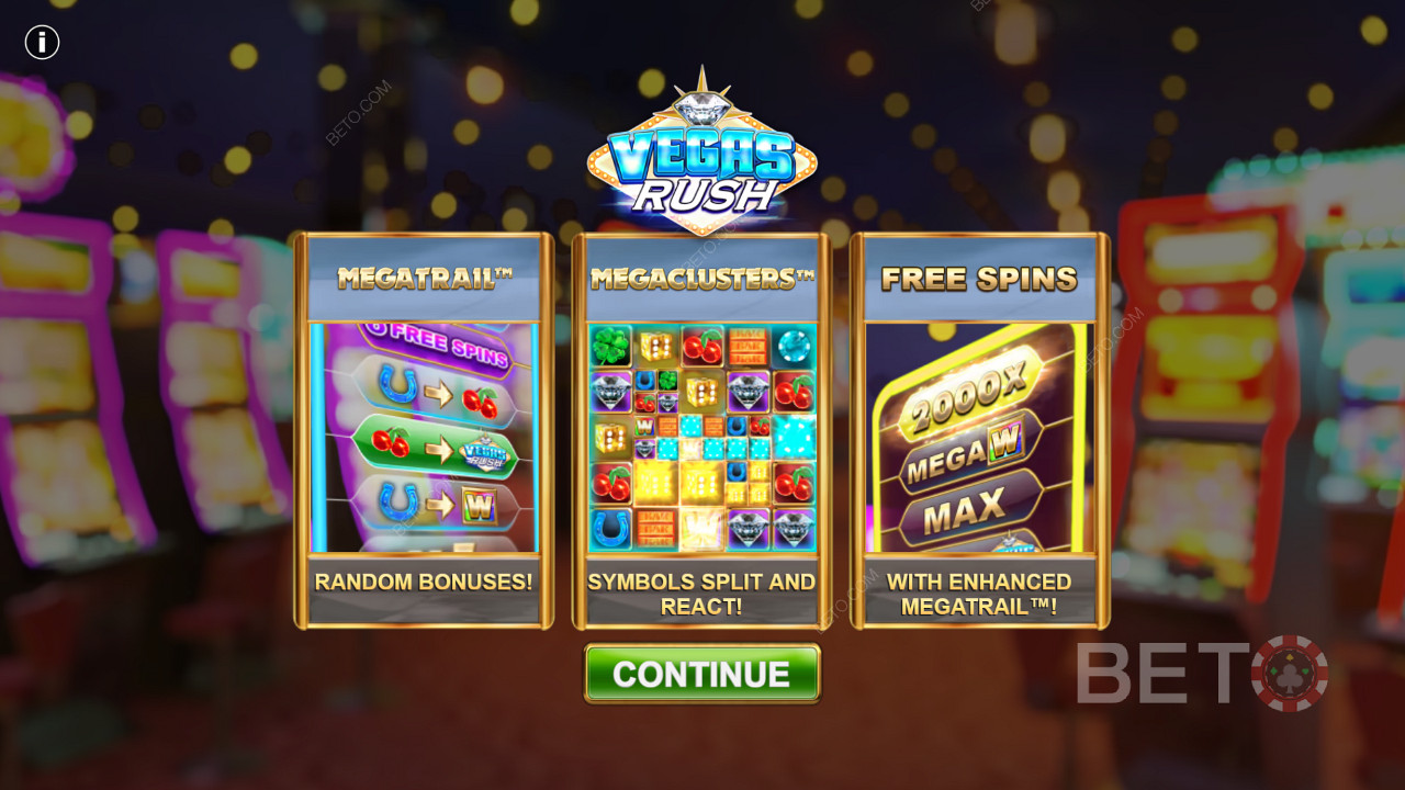 A Vegas Rush online nyerőgép az egyik legjobb nyerőgép a funkciókat tekintve.