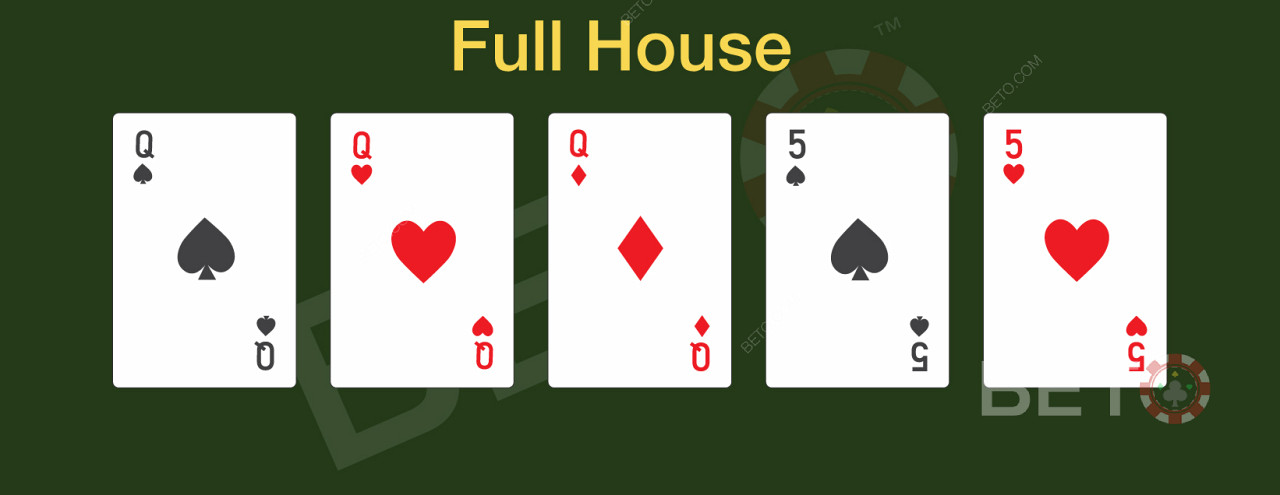 A full house egy jó pókerkéz az online pókerben