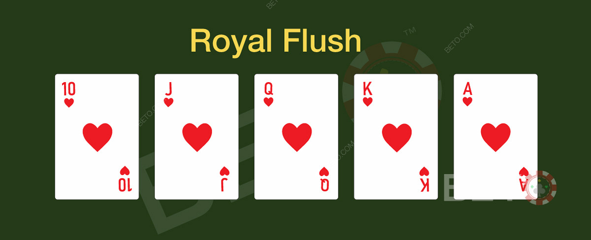 Royal Flush és online póker