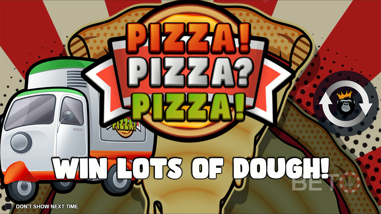 Kergesse a tétje több mint 7000-szeresének megfelelő maximális nyereményt a Pizzában! Pizza? Pizza!