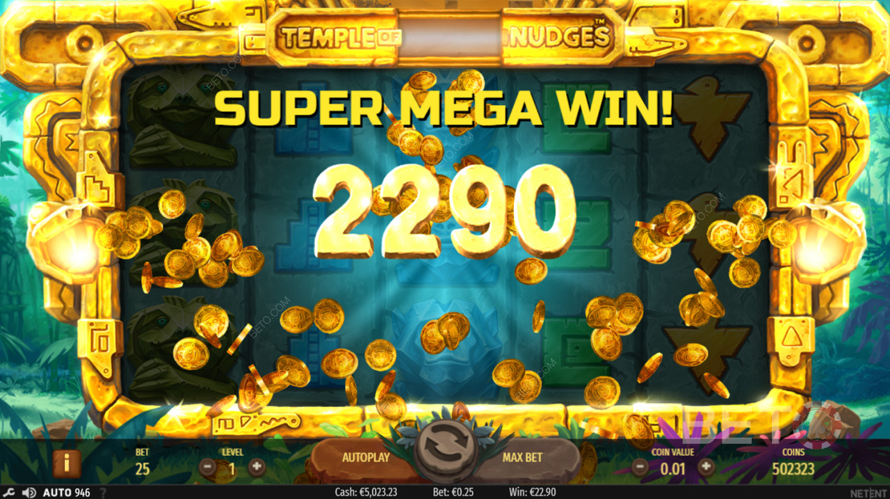 Szuper Mega Win a Temple of Nudges