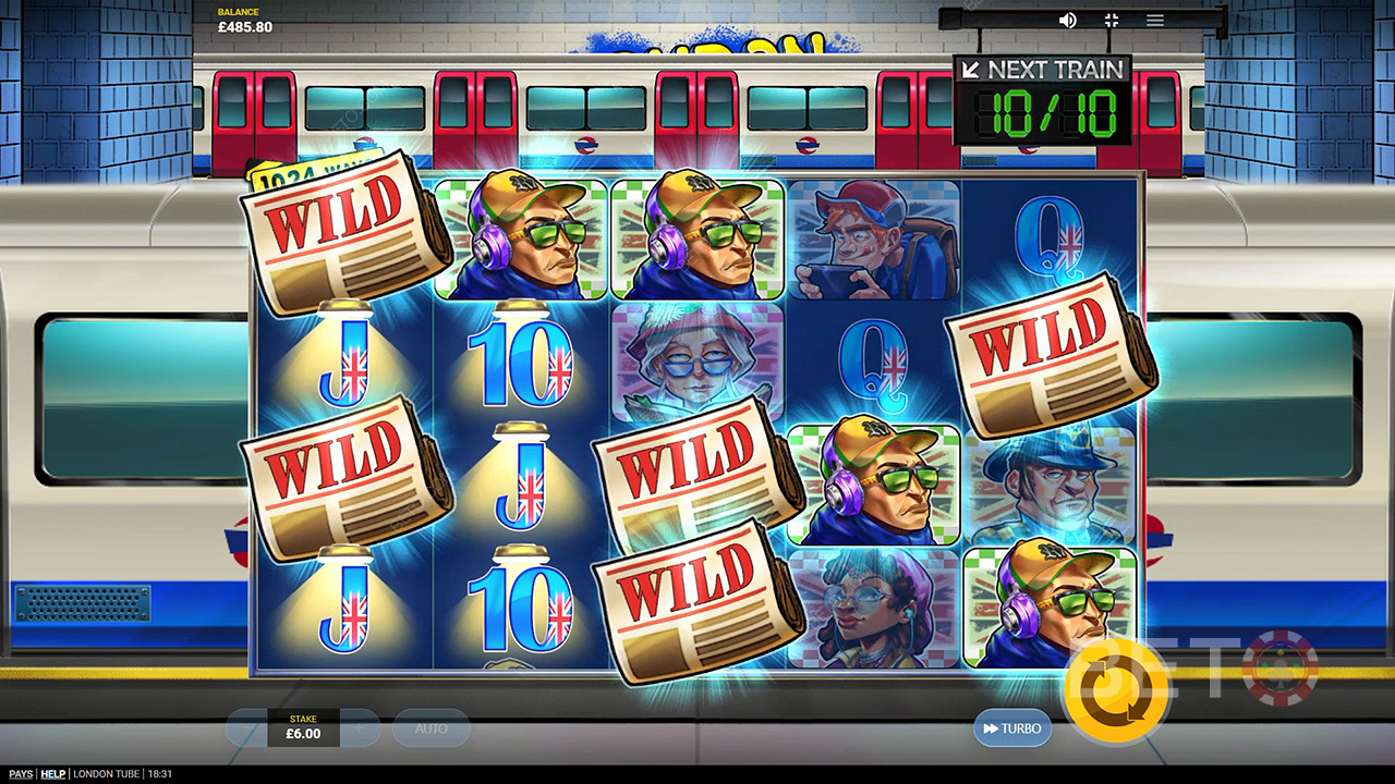 London Tube felülvizsgálata a BETO Slots által
