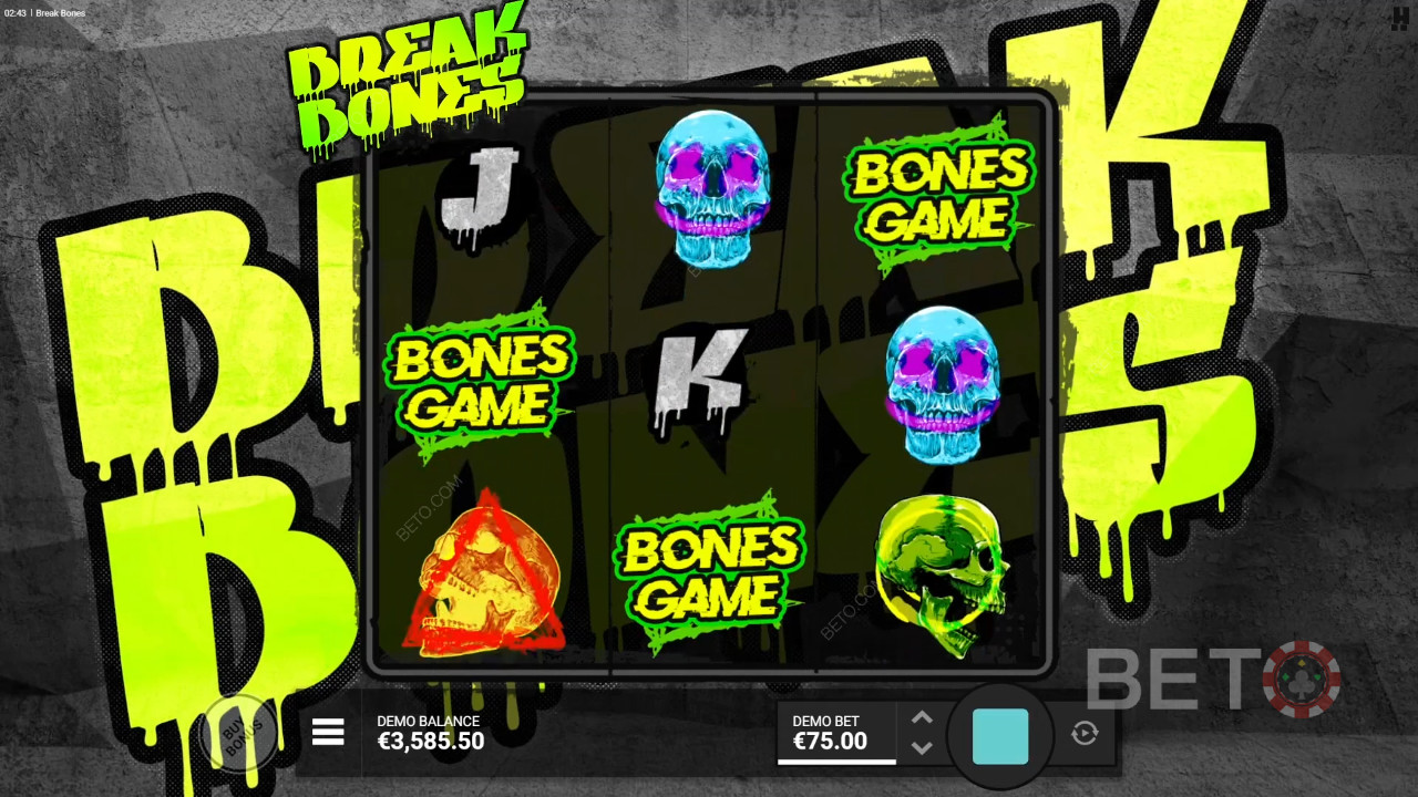 Break Bones felülvizsgálata BETO Slots által