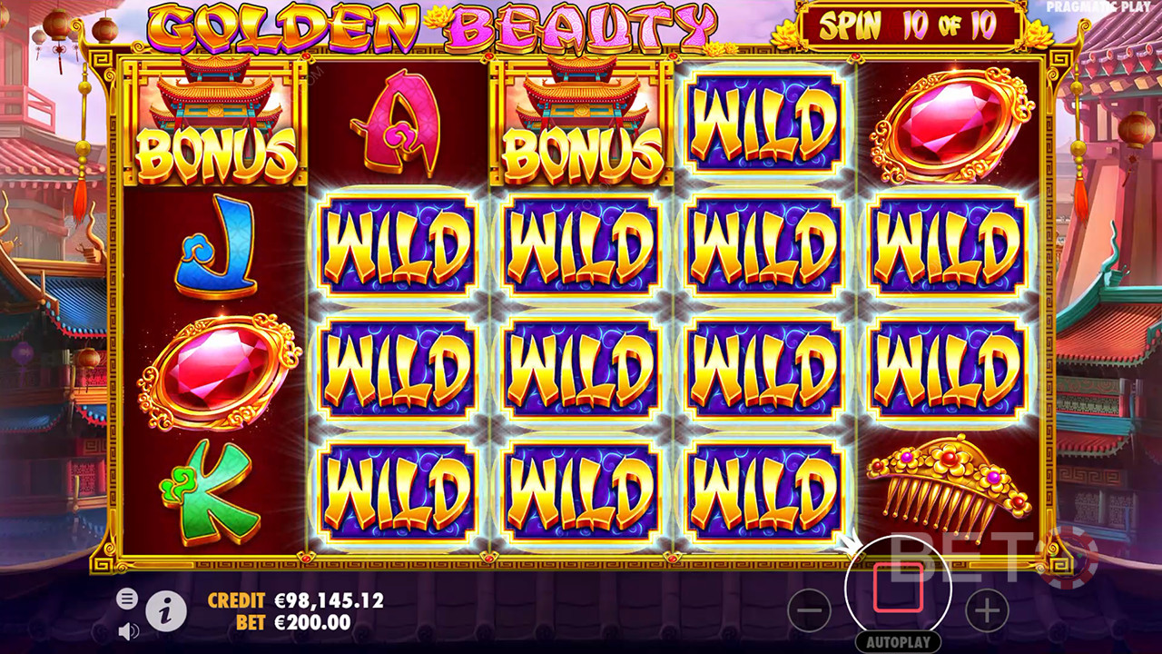 Golden Beauty felülvizsgálata BETO Slots által