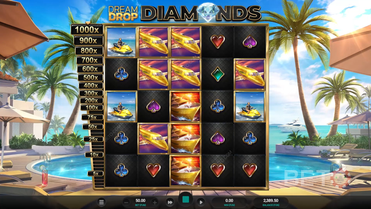 Dream Drop Diamonds felülvizsgálata BETO Slots által