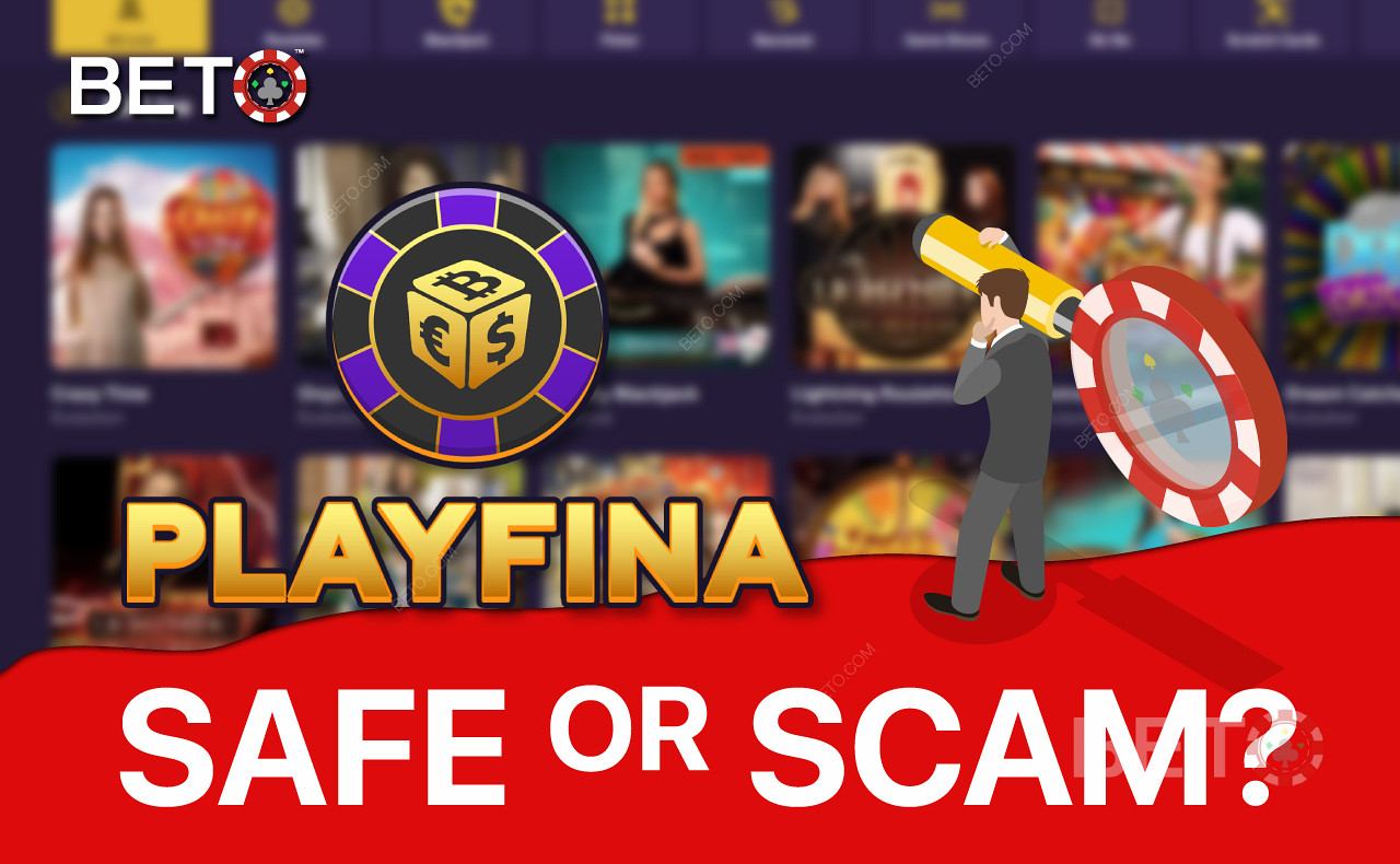 Playfina Casino - Biztonságos vagy átverés?