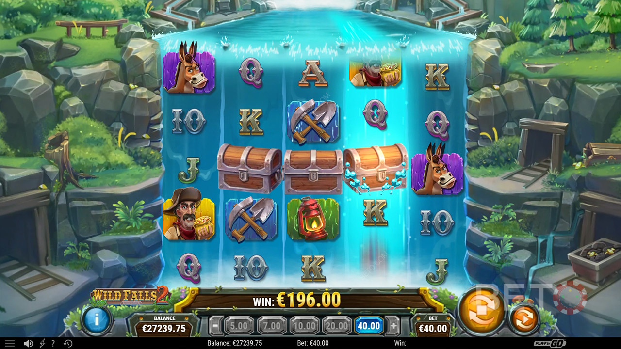 Wild Falls 2 A BETO Slots értékelése