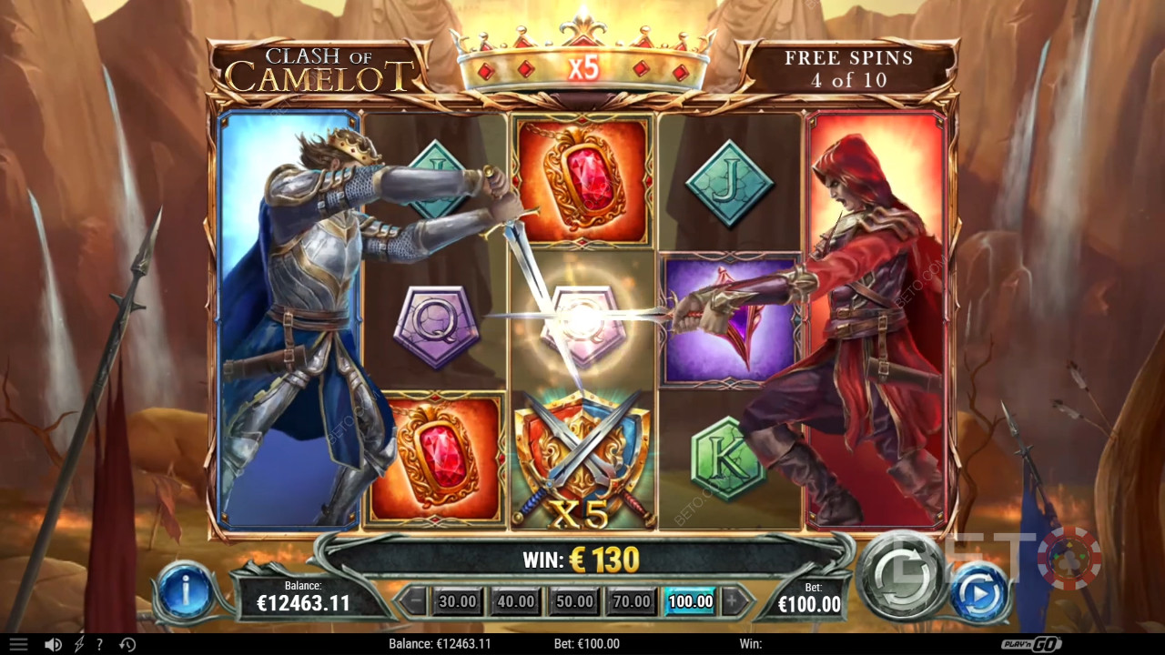 Clash of Camelot felülvizsgálata BETO Slots által