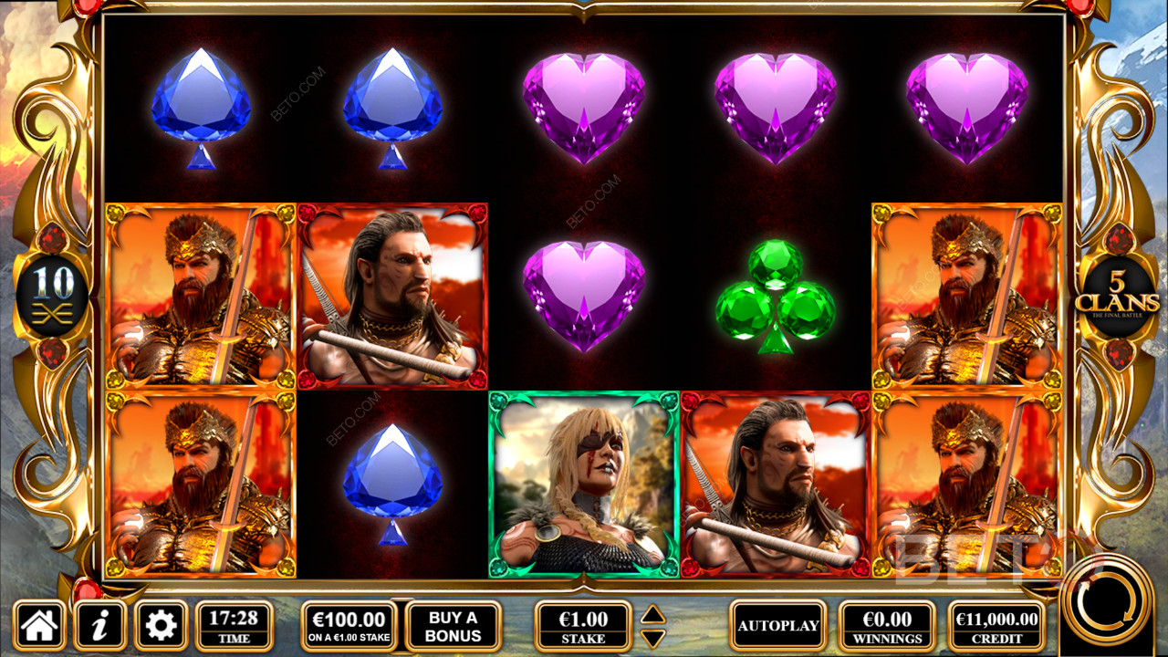 5 klánok felülvizsgálata a BETO Slots által