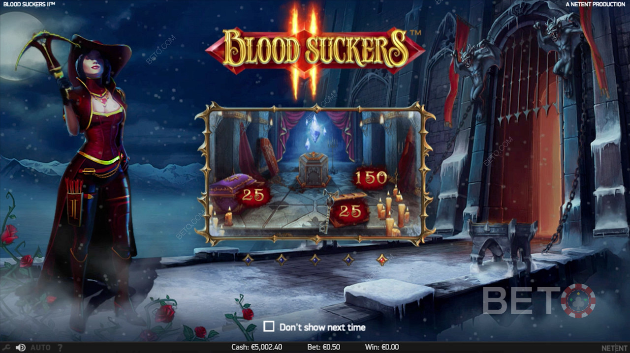 A betöltési képernyő a Blood Suckers 2