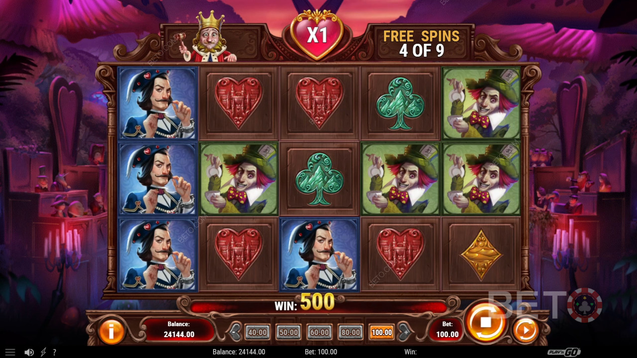 Court of Hearts felülvizsgálata a BETO Slots által