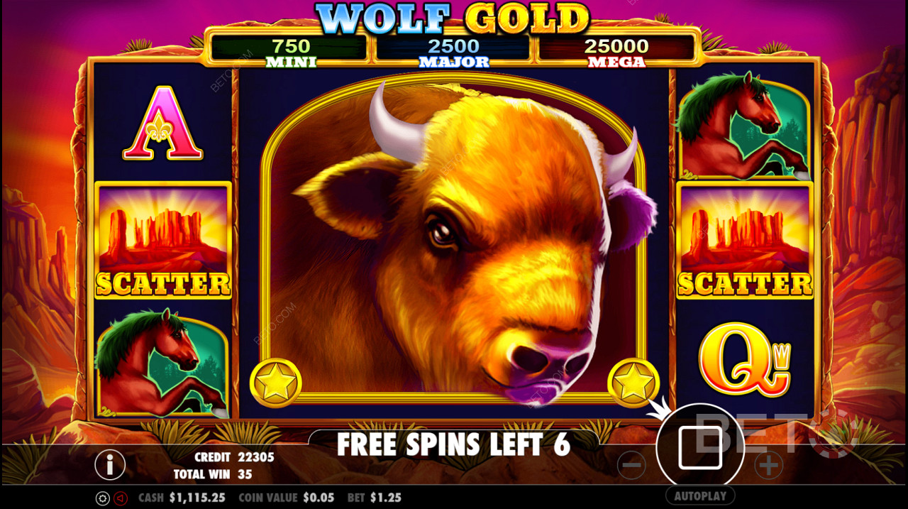 Wolf Gold American Theme - Vadul népszerű