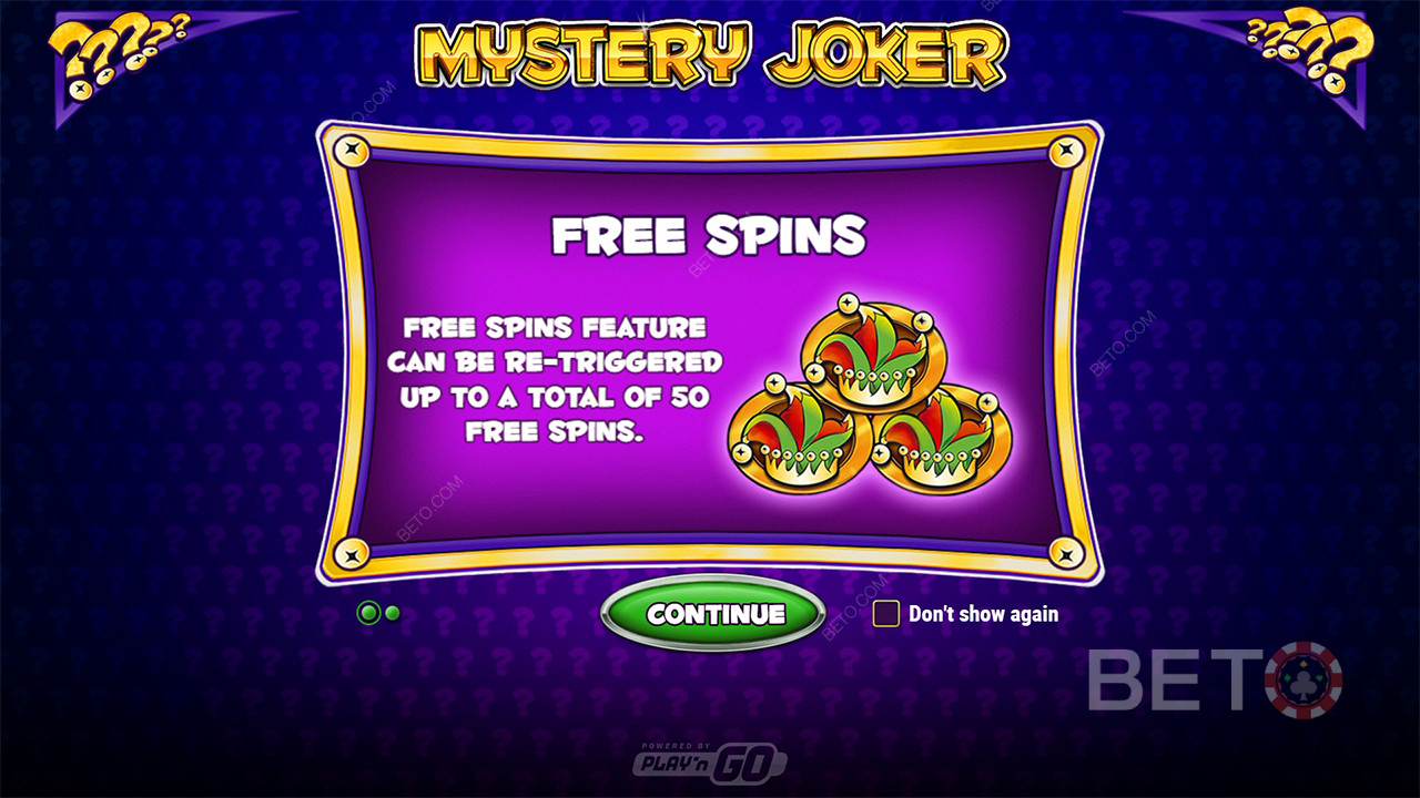 A Mystery Joker bónusz funkcióinak magyarázata a Mystery Joker által Play