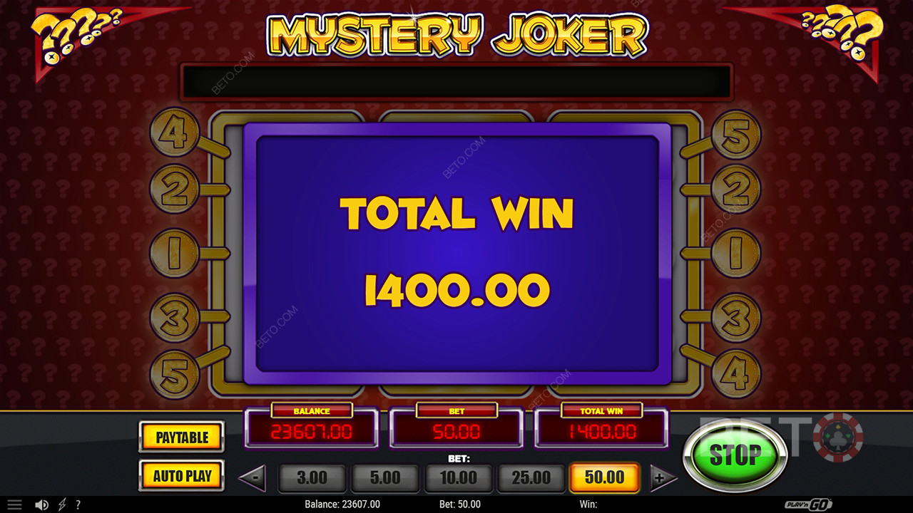 Nyerjen 6,020-szoros tétet a Mystery Joker videó nyerőgépen!