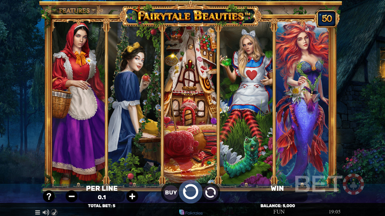 Fairytale Beauties felülvizsgálata BETO Slots által