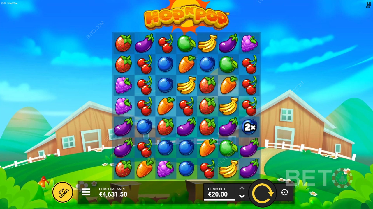 Hop N Pop felülvizsgálata a BETO Slots által