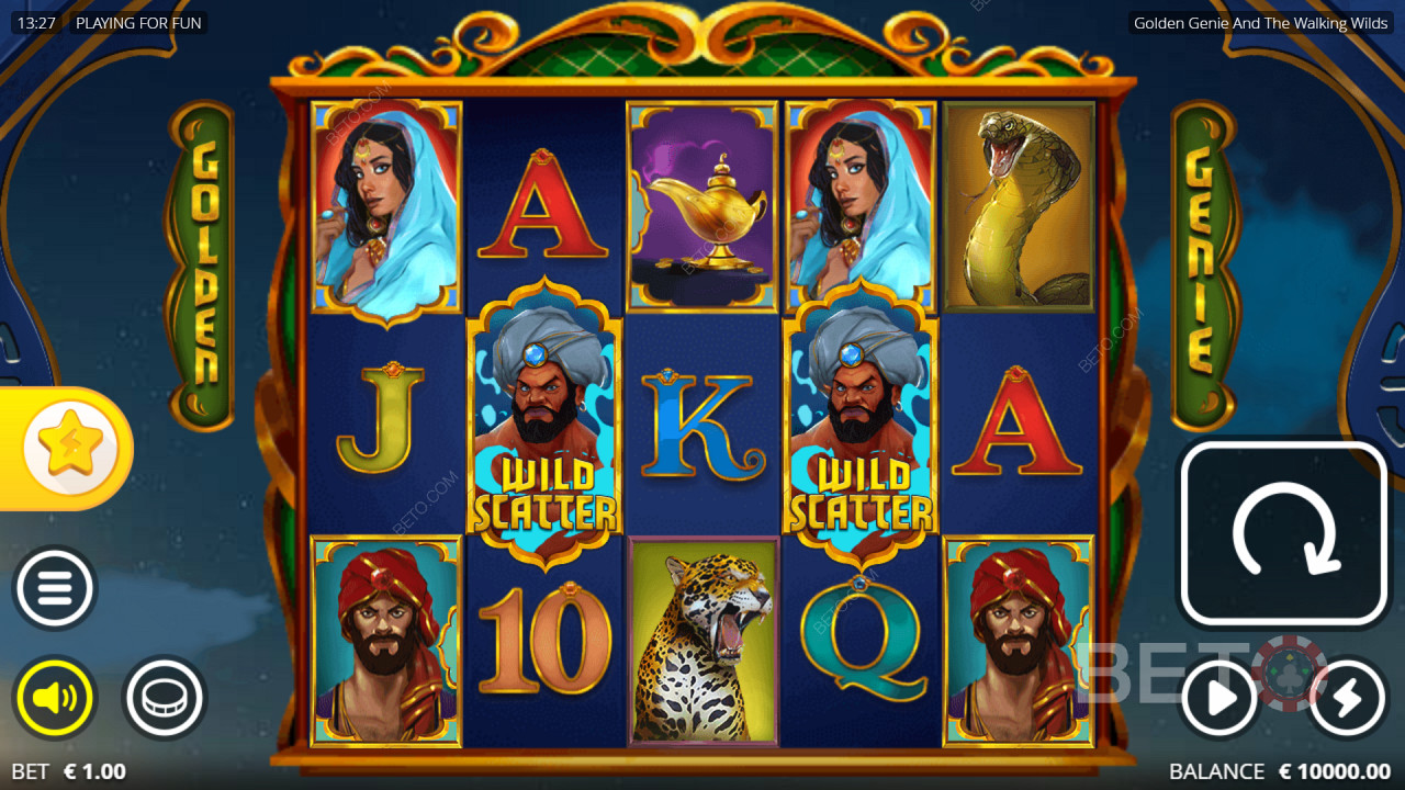 Golden Genie (Nolimit City)  Ingyenes Játék