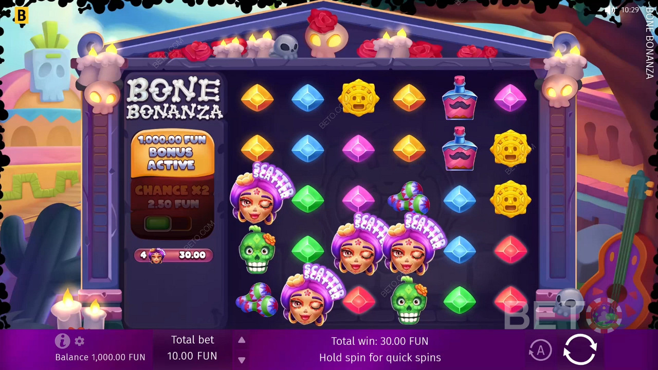 Bone Bonanza felülvizsgálata BETO Slots által