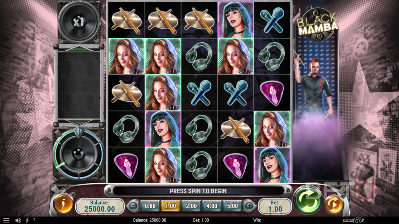Black Mamba felülvizsgálata a BETO Slots által