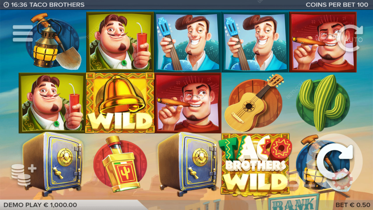 Taco Brothers felülvizsgálata BETO Slots által