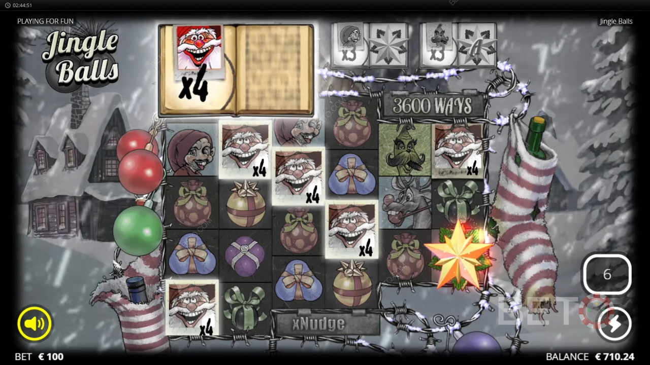 Jingle Balls felülvizsgálata BETO Slots által