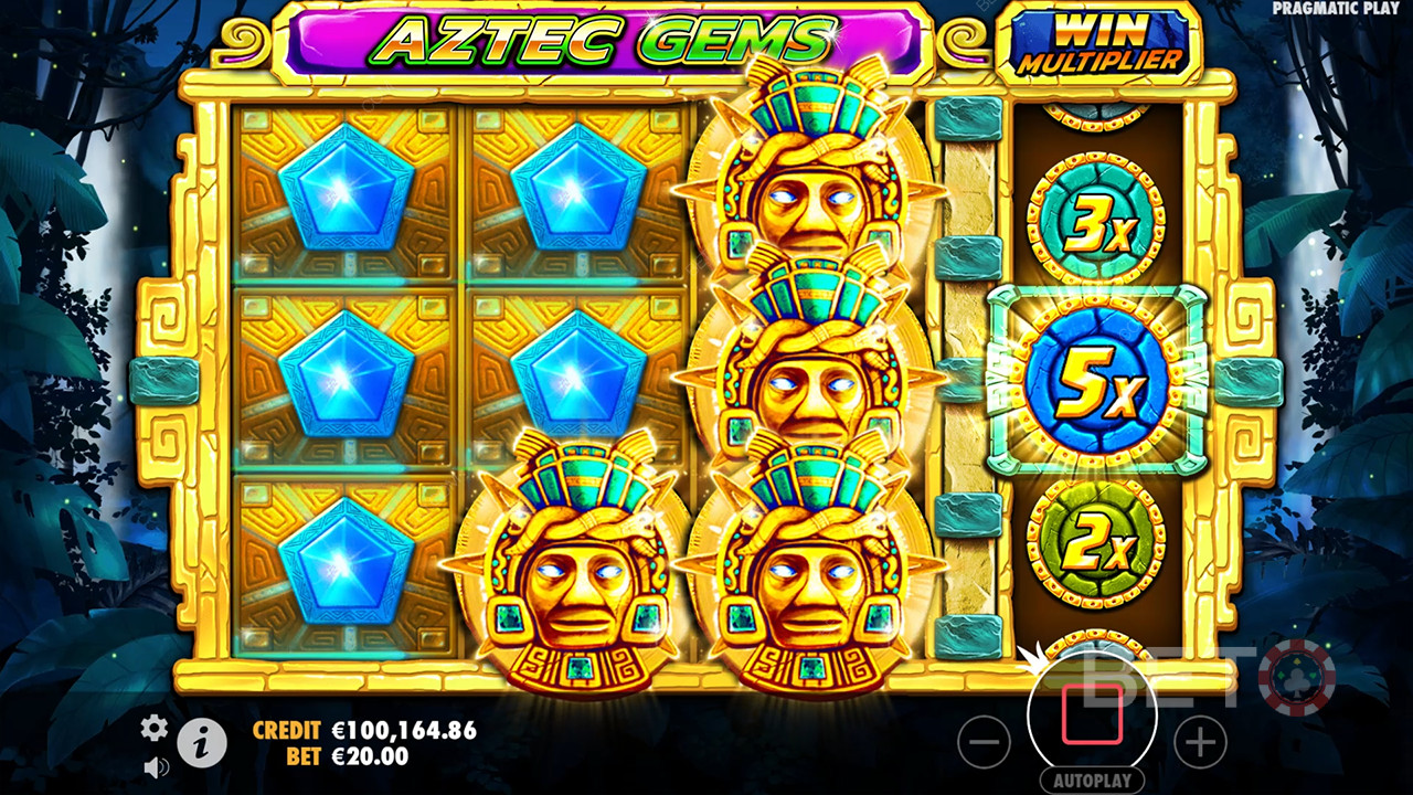 Aztec Gems felülvizsgálata BETO Slots által