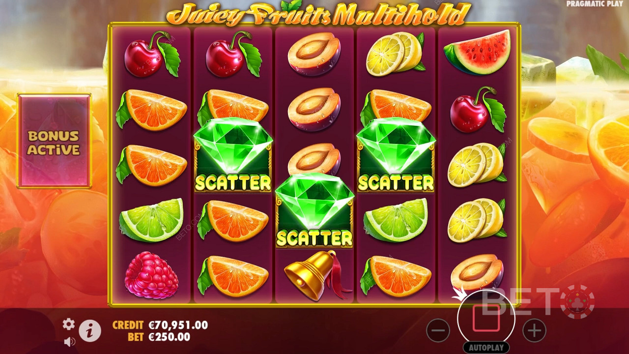 Juicy Fruits Multihold felülvizsgálata BETO Slots által