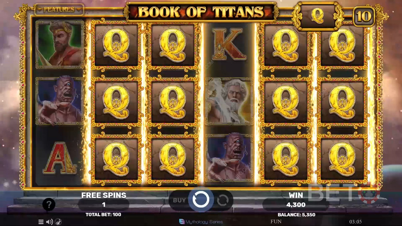 A Titánok könyve bónusz funkcióinak magyarázata a Titánok könyve által Spinomenal