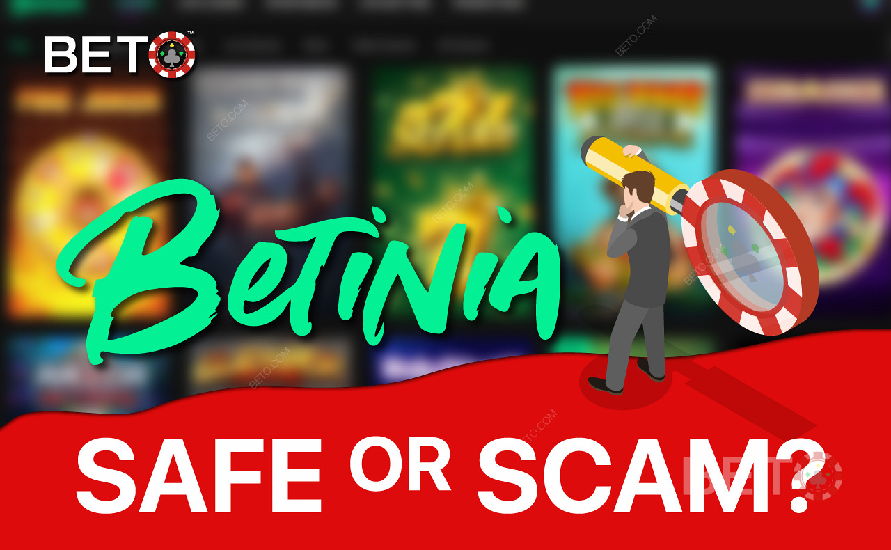 Tudja meg, ha Betinia Casino törvényes vagy sem ebben a kaszinó felülvizsgálat