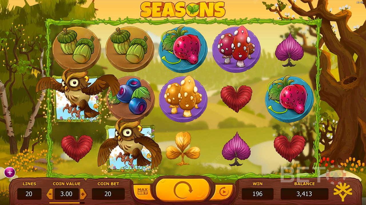 Seasons felülvizsgálata BETO Slots által