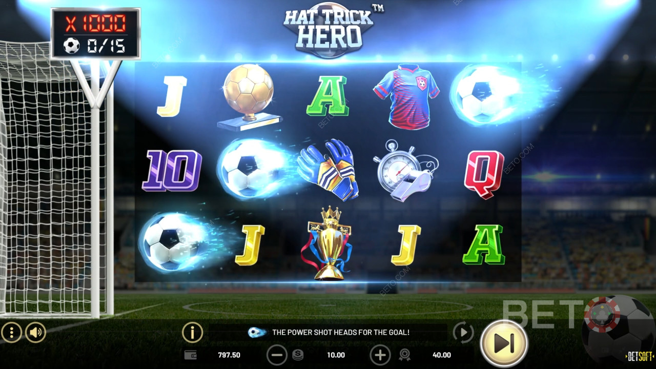 Hat Trick Hero felülvizsgálata a BETO Slots által
