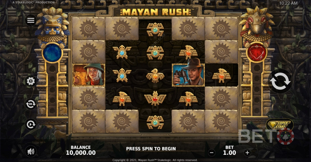 Mayan Rush Videó nyerőgép