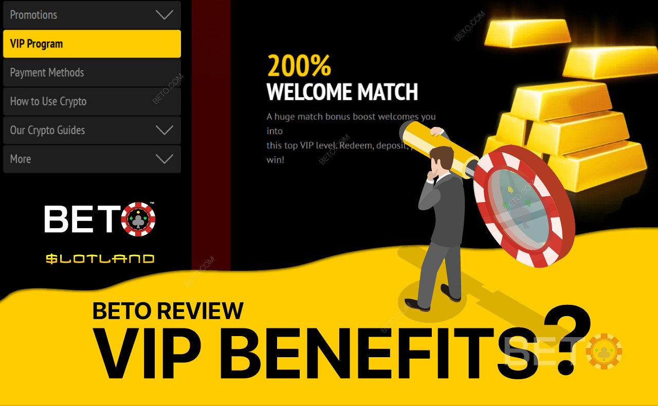 Élvezze az olyan előnyöket, mint a 200%-os Welcome Match bónusz a VIP ranglétra megmászásával.