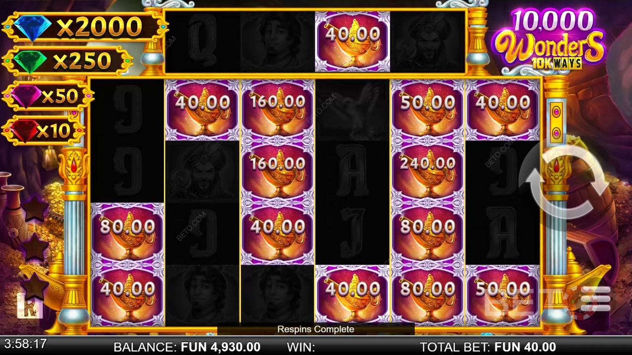 10000 Wonders 10k Ways felülvizsgálata BETO Slots által