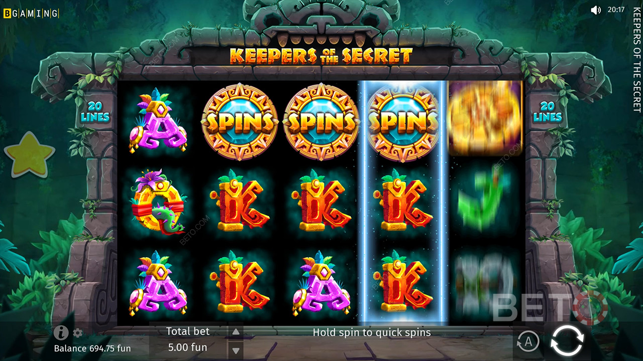 A titok őrzői felülvizsgálata a BETO Slots által
