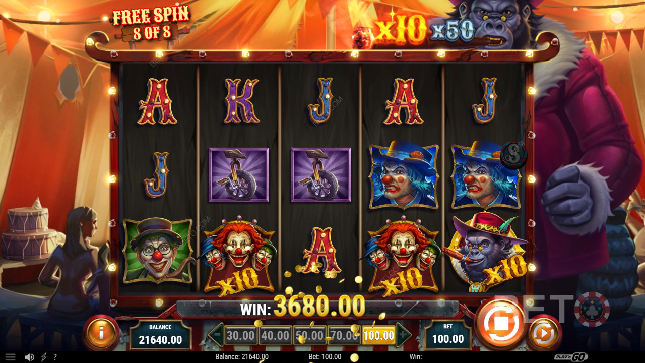 3 Clown Monty 2 A BETO Slots értékelése