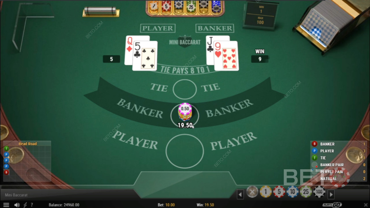 Baccarat kaszinó játékok - Tanulja meg, hogyan kell elsajátítani a Baccarat stratégiákat