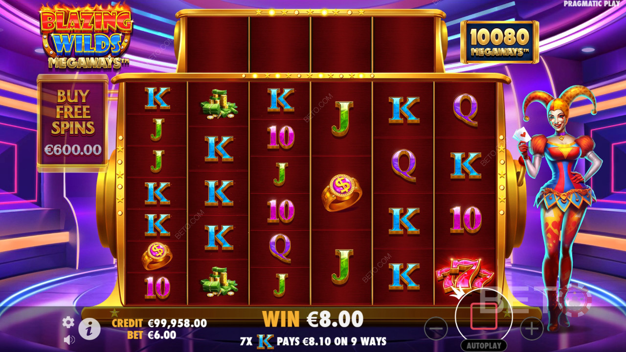Téma és design: Karnevál Gameshow Extravaganza