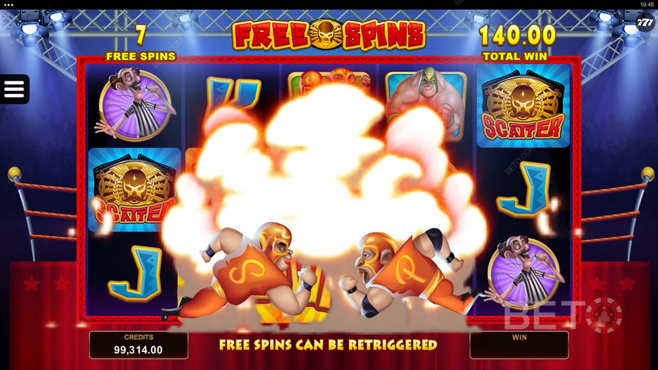 Lucha Legends felülvizsgálata BETO Slots által