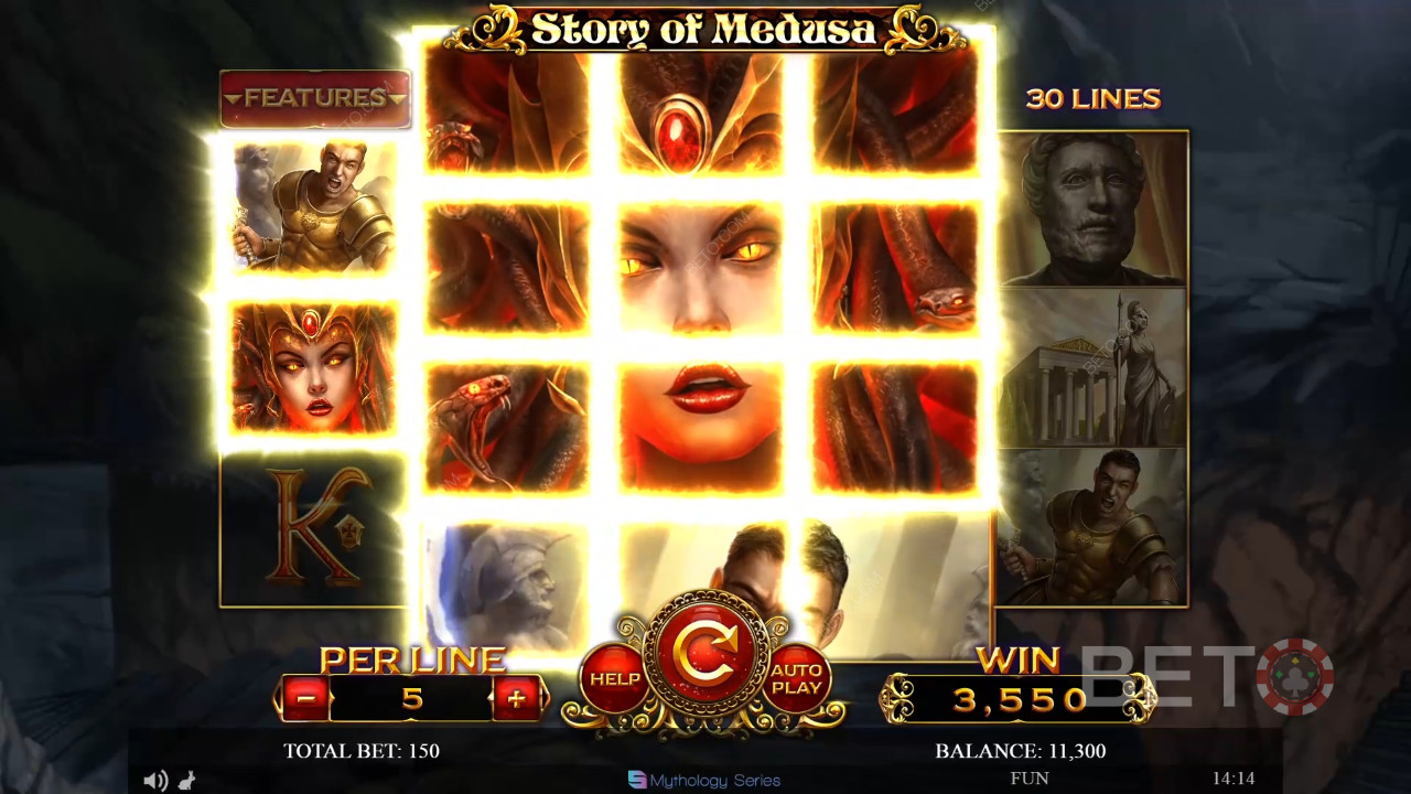 Story Of Medusa felülvizsgálata BETO Slots által