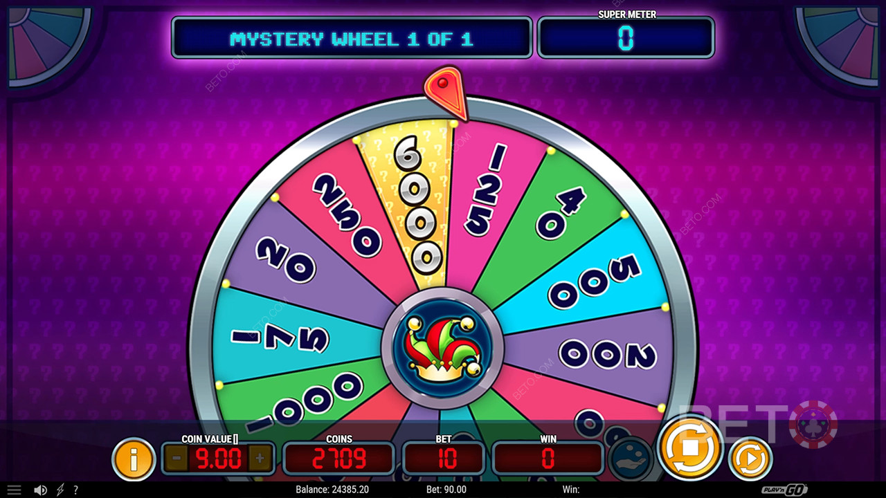 Nyerj akár 2.397.5-szeres tétet a Mystery Joker 6000 online nyerőgépen!