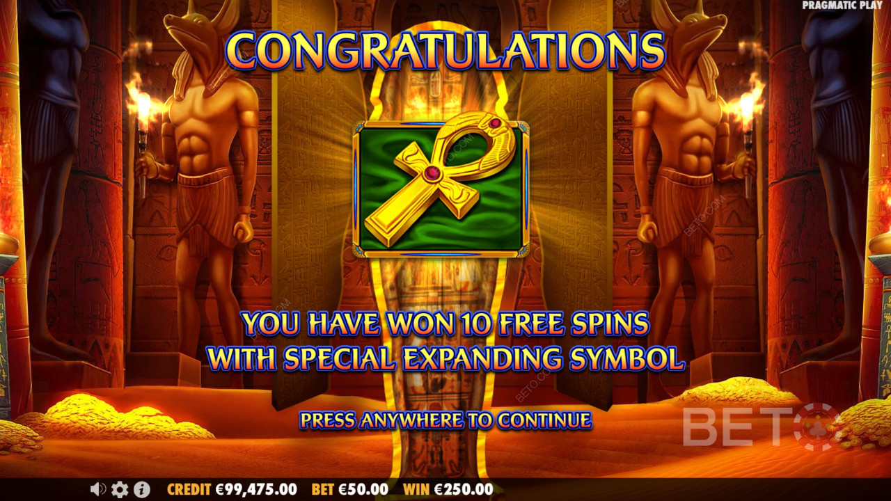 Nyerd meg téted 5000-szeresét az Ancient Egypt Classic online nyerőgépen!