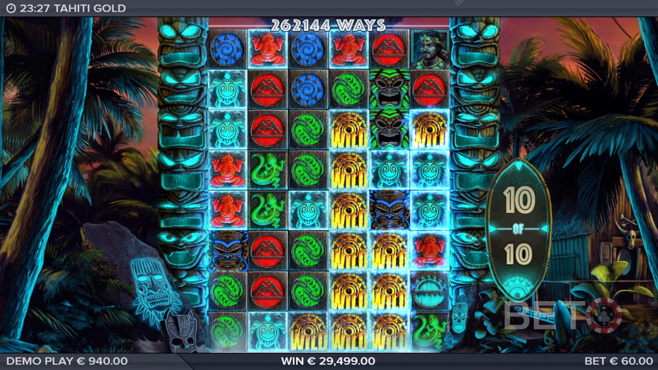 Tahiti Gold felülvizsgálata a BETO Slots által