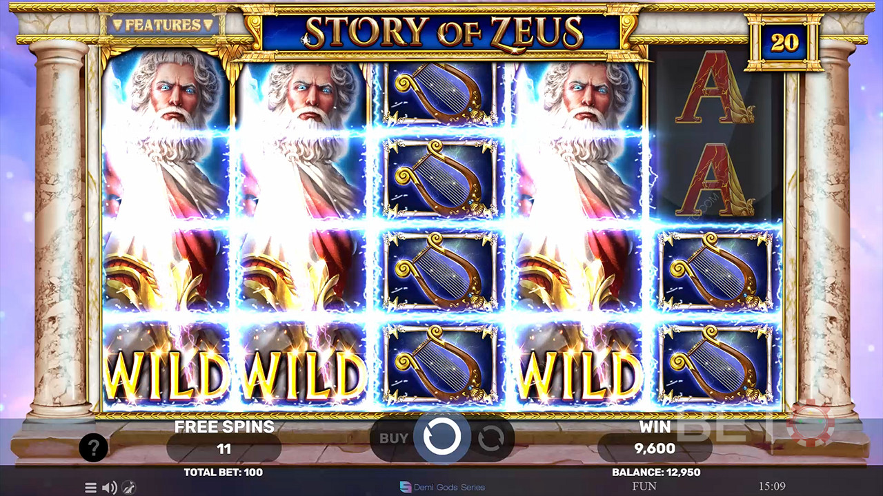 Story of Zeus felülvizsgálata a BETO Slots által