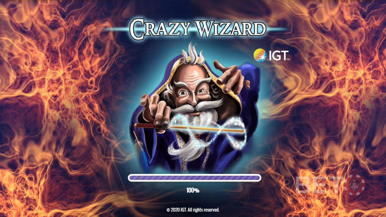 Lépj be a varázslók és mágusok világába - Crazy Wizard egy slot a IGT