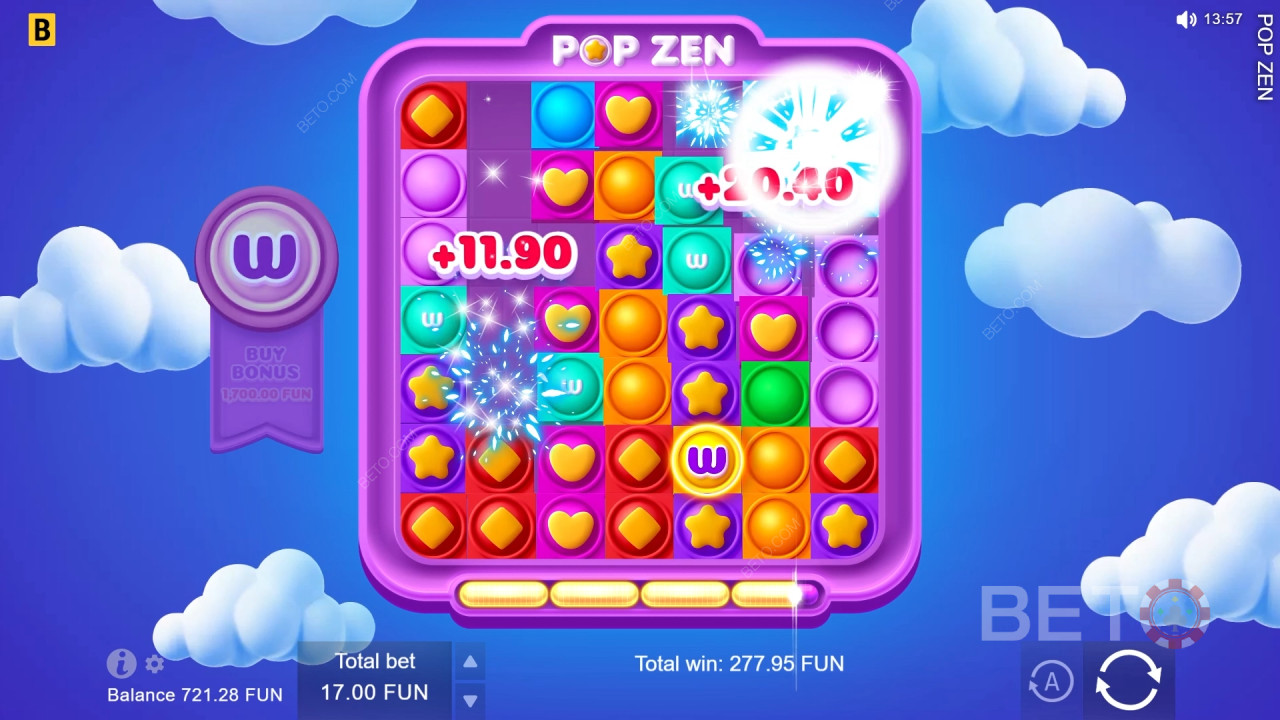 Pop Zen felülvizsgálata a BETO Slots által